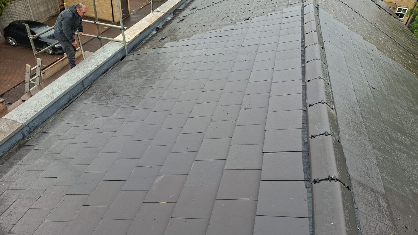 Replacement roof finish